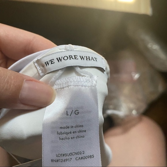 WeWoreWhat Emily Bikini Bottoms L - Picture 6 of 8